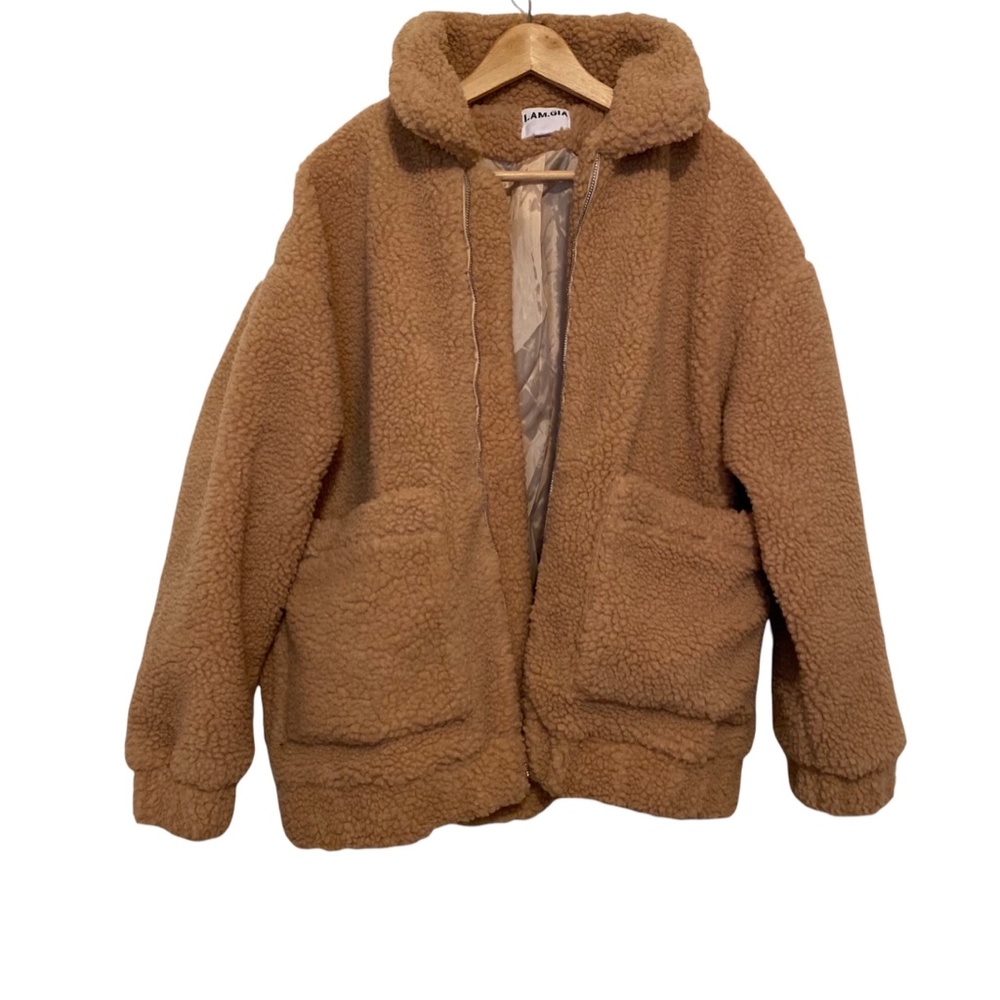 I AM GIA Shearling Pixie Jacket Small - Picture 3 of 9